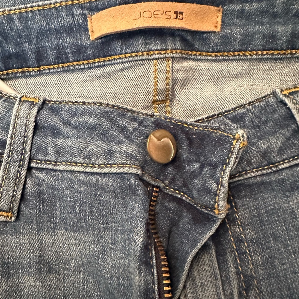 Joe’s Jeans cropped cuffed skinny jeans
